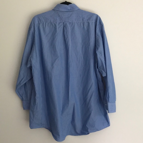 BROOKS BROTHERS BUTTON DOWN 2/3 SLEEVE SHIRT - Picture 4 of 4